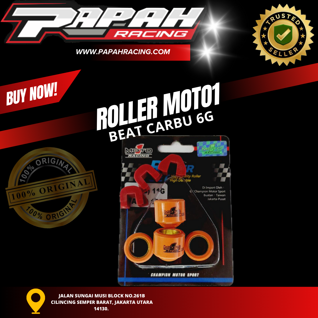 ROLLER MOTO1 BEAT CARBU 6G 